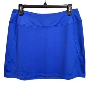 Gaiam Activewear Skirt Womens Medium Blue Athletic Refresh Studio to Street
